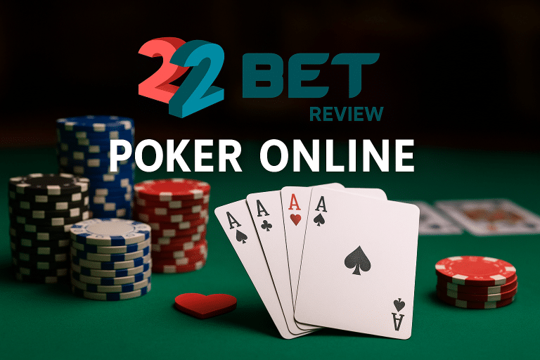 22 bet poker online